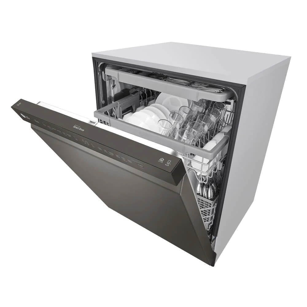 Lg Ldfn4542 24″ Wide 15 Place Setting Energy Star Rated Built-In Dishwasher – PrintProof