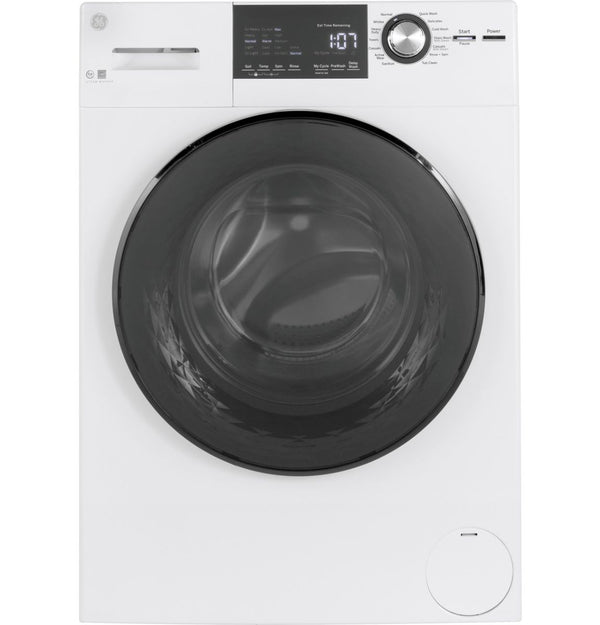 GE 2.4 cu. ft. White Front Load Washer
