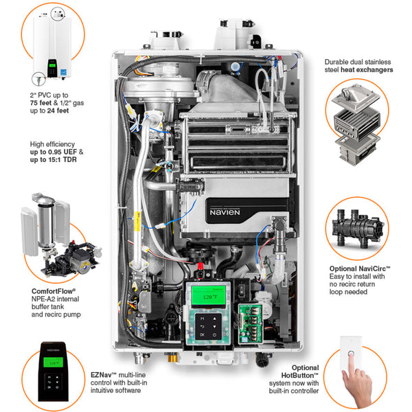 Navien 11.2 GPM Tankless Water Heater