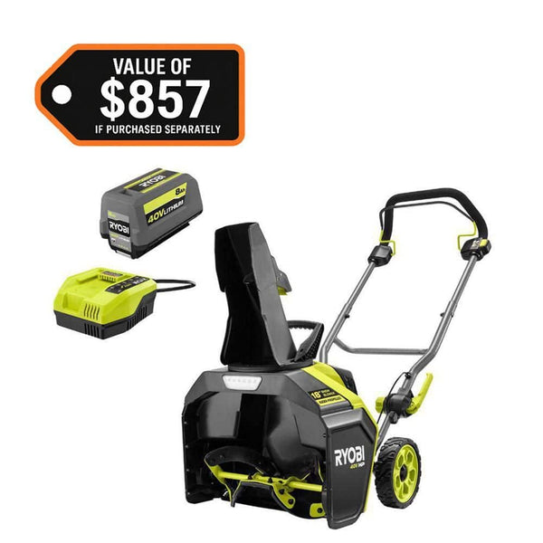 RYOBI 18" Snow Blower