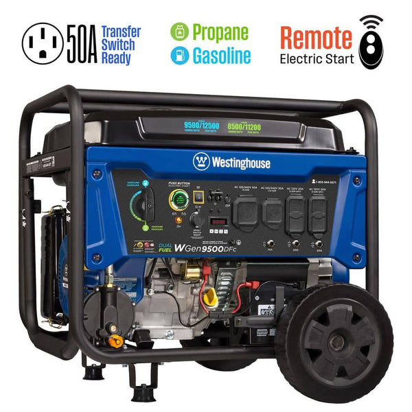 Westinghouse 12,500/9,500 W Generator