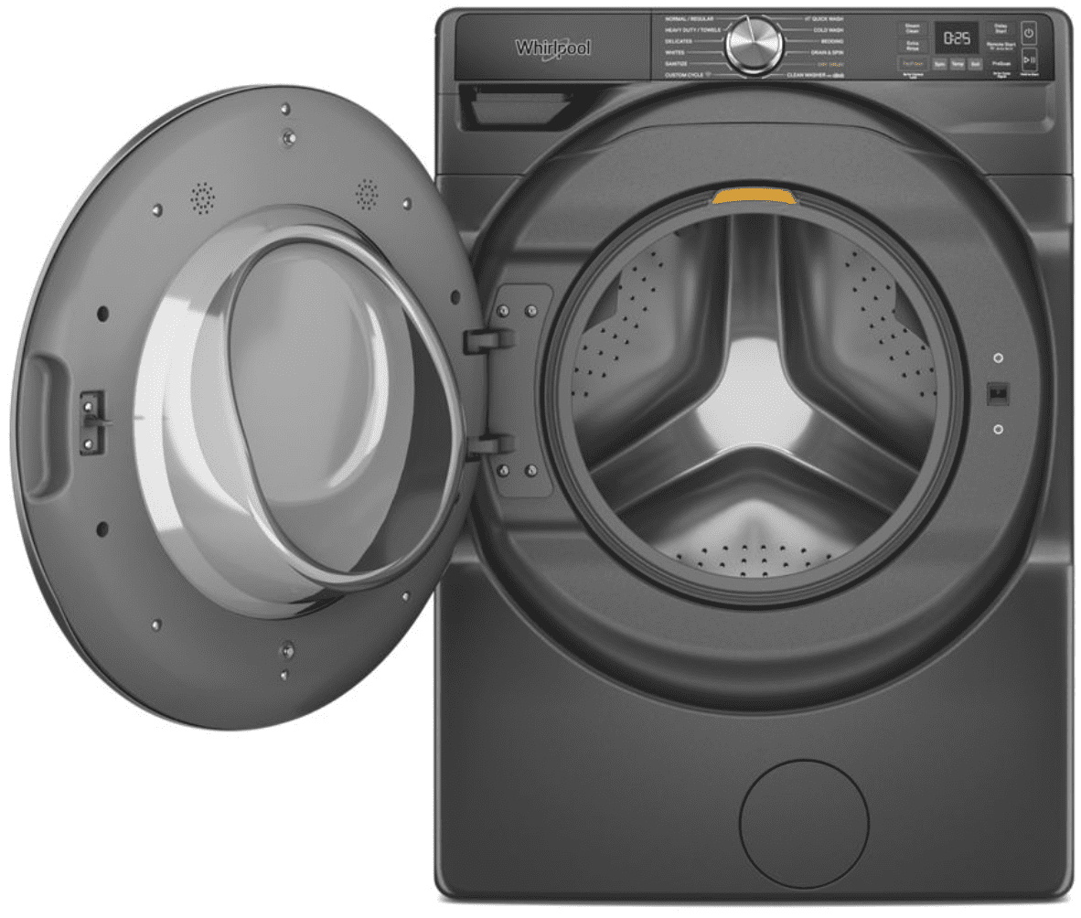 Whirlpool WFW6720RU 27-Inch 5.0 cu. ft. Smart Front Load Washer, White