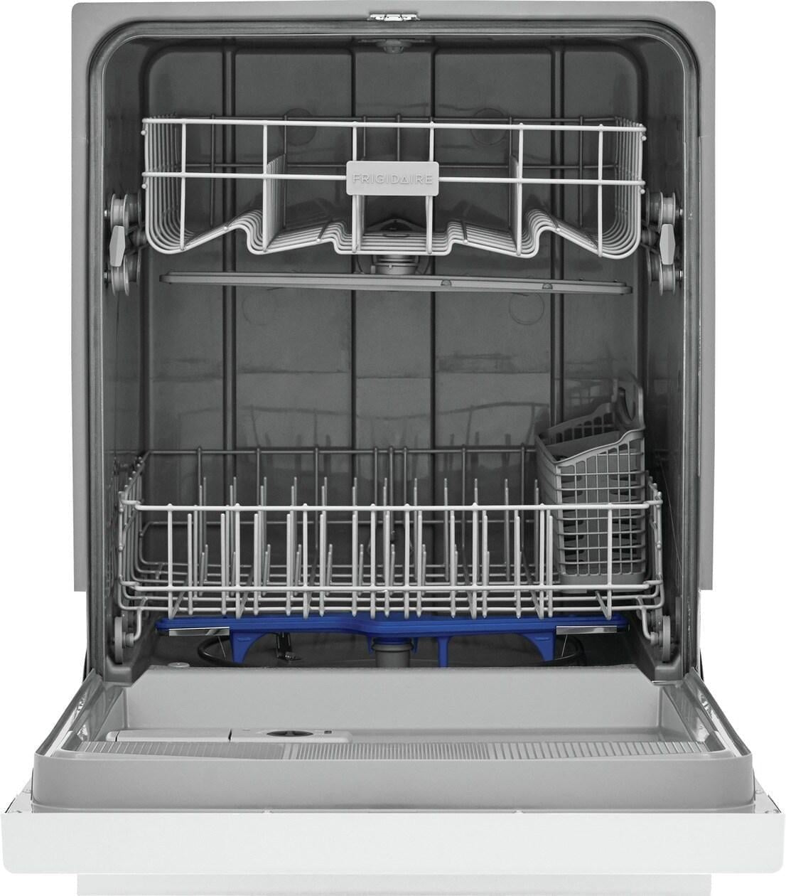Frigidaire FDPC4221AW 24″ Built-In Dishwasher, Front Control, White
