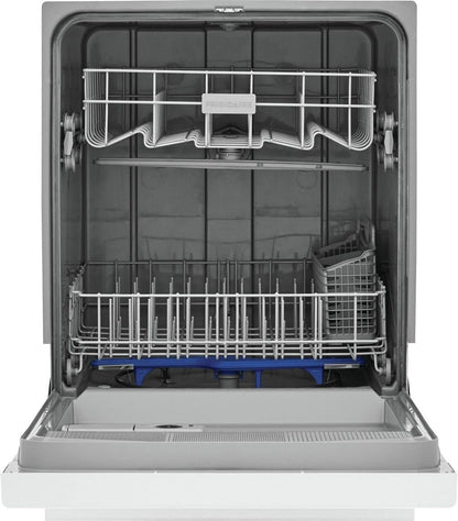 Frigidaire FDPC4221AW 24″ Built-In Dishwasher, Front Control, White