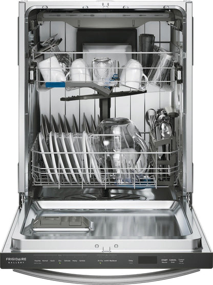 Frigidaire Gallery 24″ Dishwasher with CleanBoost, Stainless Steel