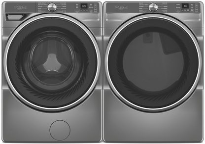 Whirlpool WFW6720RR, 27-Inch, 5.0 cu. ft. Smart Front Load Washer, FreshFlow Vent System, Silver