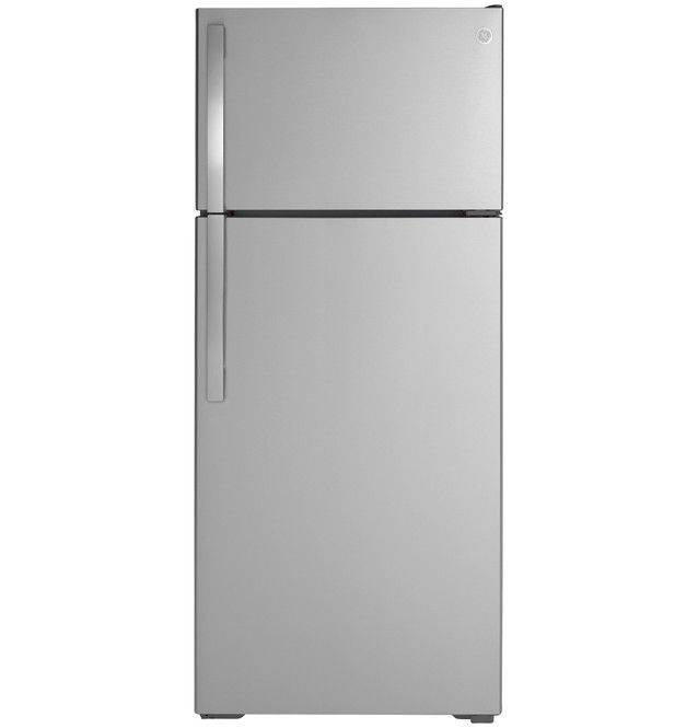 GE 17.5 cu. ft. Stainless Steel Top Freezer Refrigerator