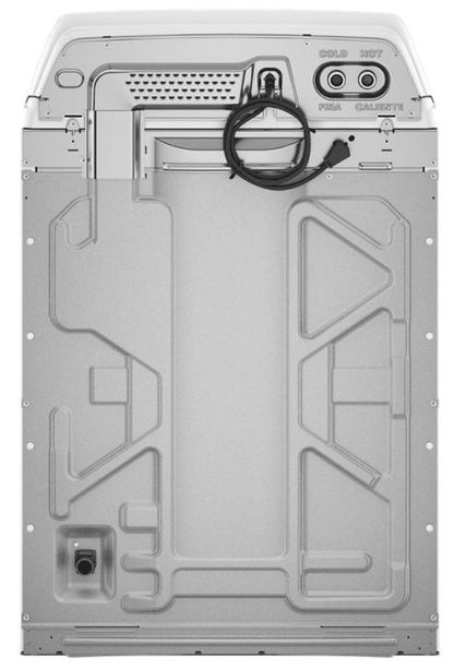 Whirlpool WTW4307SW 4.2–4.3 Cu. Ft. Top Load Washer with 2-in-1 Removable Agitator, Soft Close Glass Lid, White
