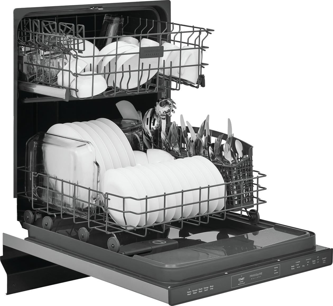 Frigidaire GDPP4515AF 24″ Dishwasher, Top Control, Stainless Steel