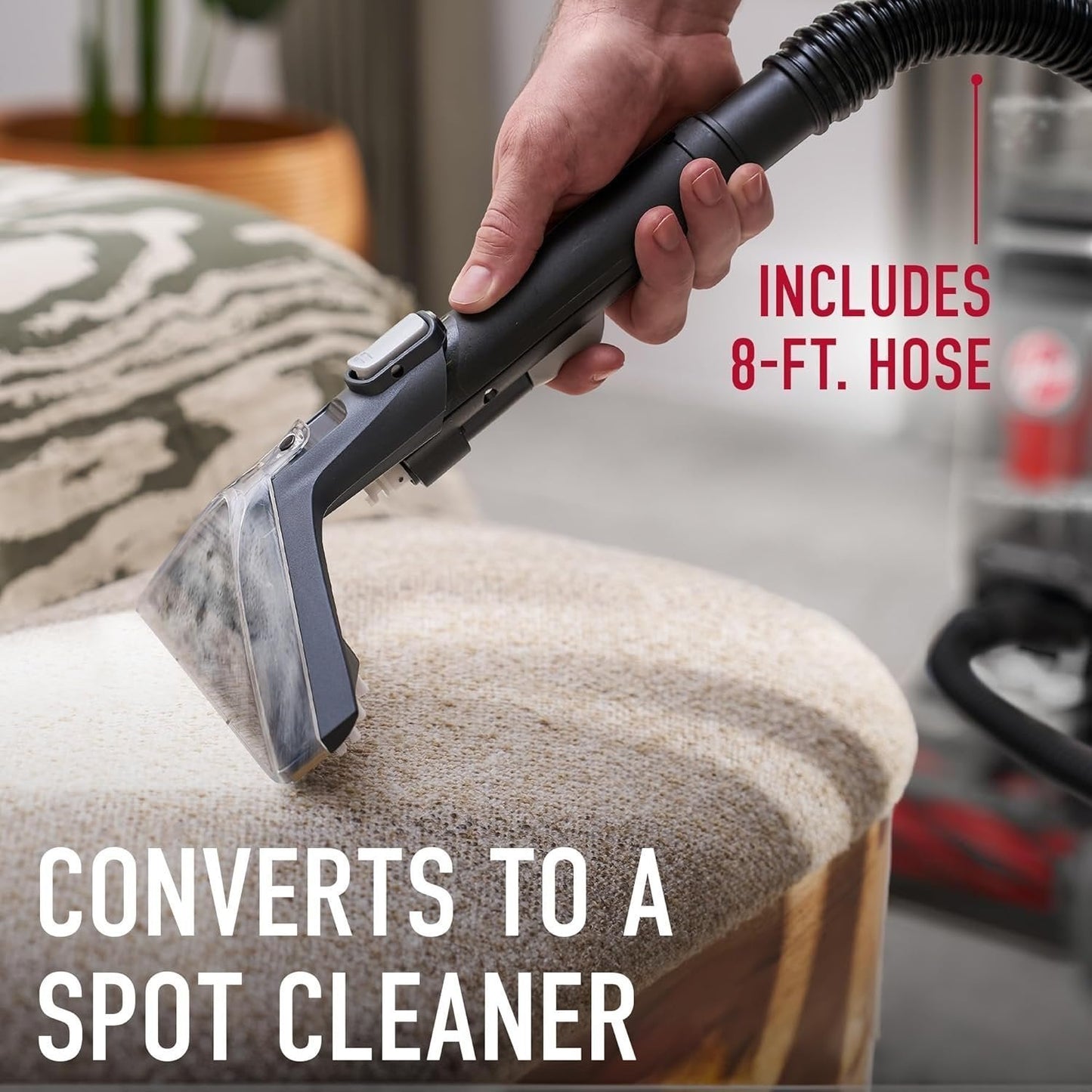 Hoover Smartwash Automatic Carpet Cleaner Machine, FH52000, Turquoise