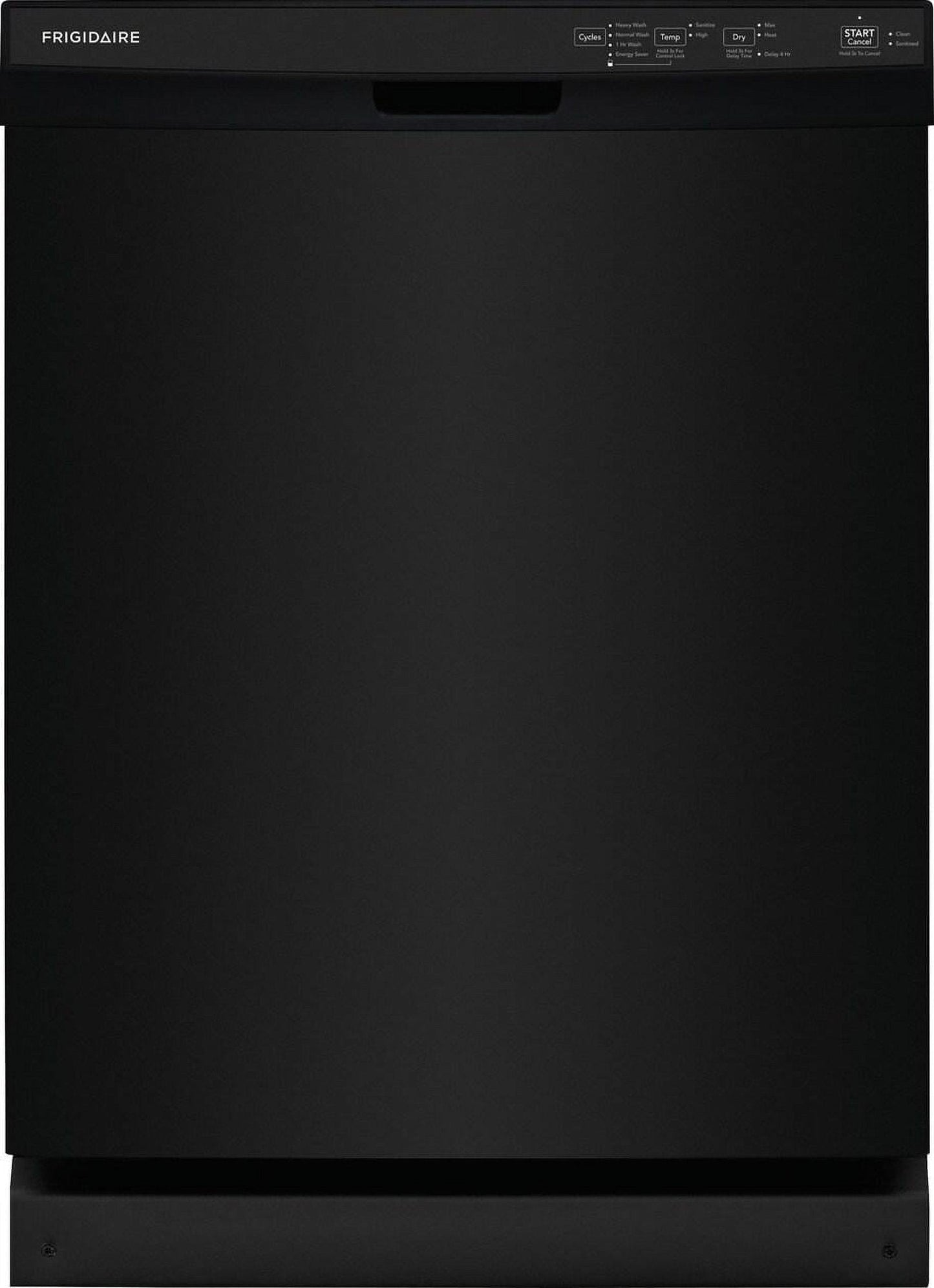 Frigidaire 24″ Built-In Dishwasher, Front Control, Black