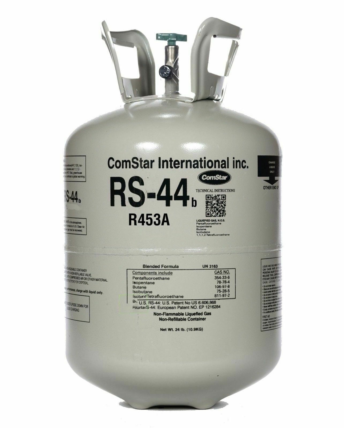 RS-44b Refrigerant, 24 Pound Cylinder, Drop In Replacement for R22