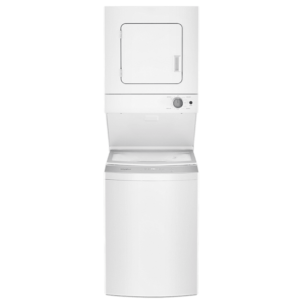 Whirlpool WET4024HW 24 inch White Electric Washer/Dryer Stacked Laundry Center