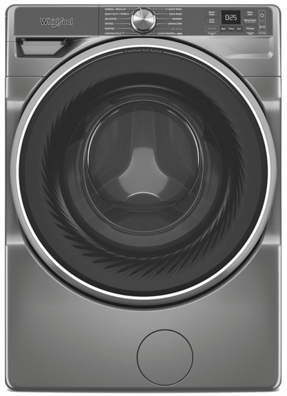 Whirlpool WFW6720RR, 27-Inch, 5.0 cu. ft. Smart Front Load Washer, FreshFlow Vent System, Silver