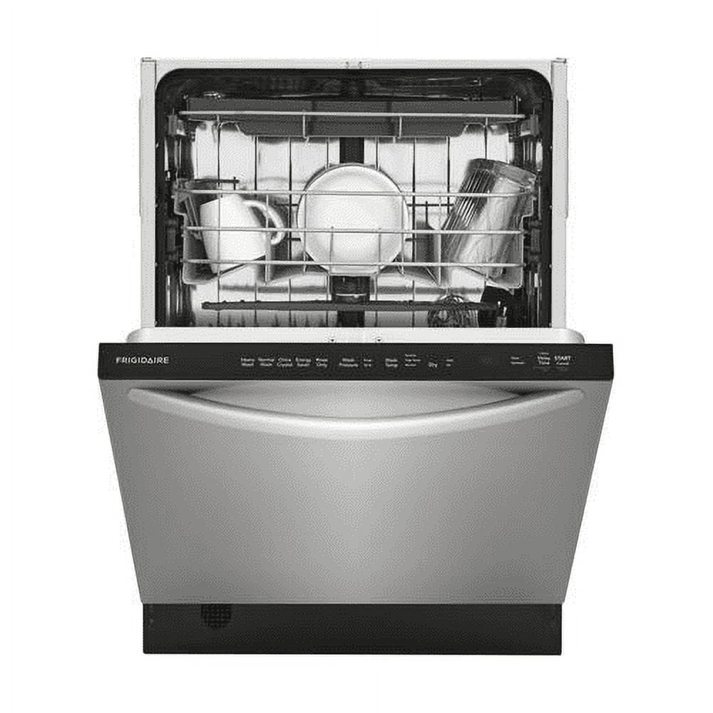 Frigidaire FDSH4501AS 24″ Wide Top Control Dishwasher, Stainless Steel