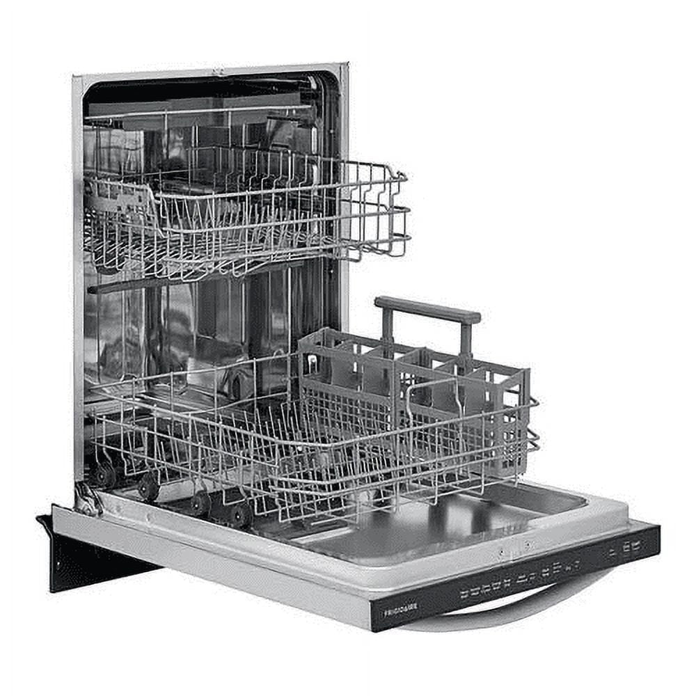 Frigidaire FDSH4501AS 24″ Wide Top Control Dishwasher, Stainless Steel