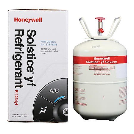 Honeywell HFO-1234yf – 25 lbs (Brand may vary between Honeywell or National Refrigerants)