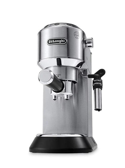De’Longhi – DEDICA Espresso Machine with 15 bars of pressure and Milk Frother – Metal