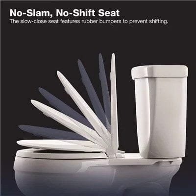 Kohler Highline Arc The Complete Solution 2-piece 1.28 GPF Single Flush Elongated Toilet in White
