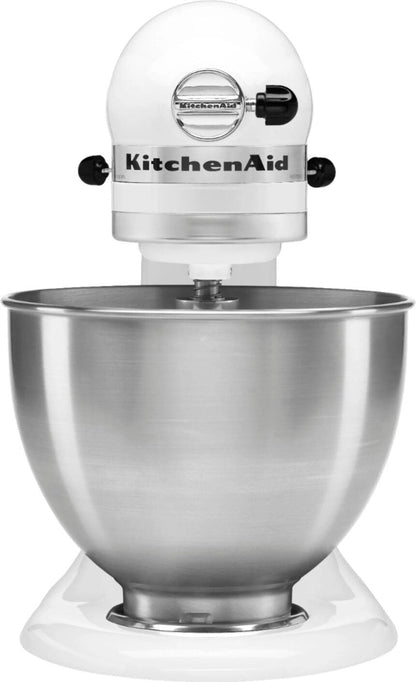 KitchenAid – Classic Series 4.5 Quart Tilt-Head Stand Mixer – White